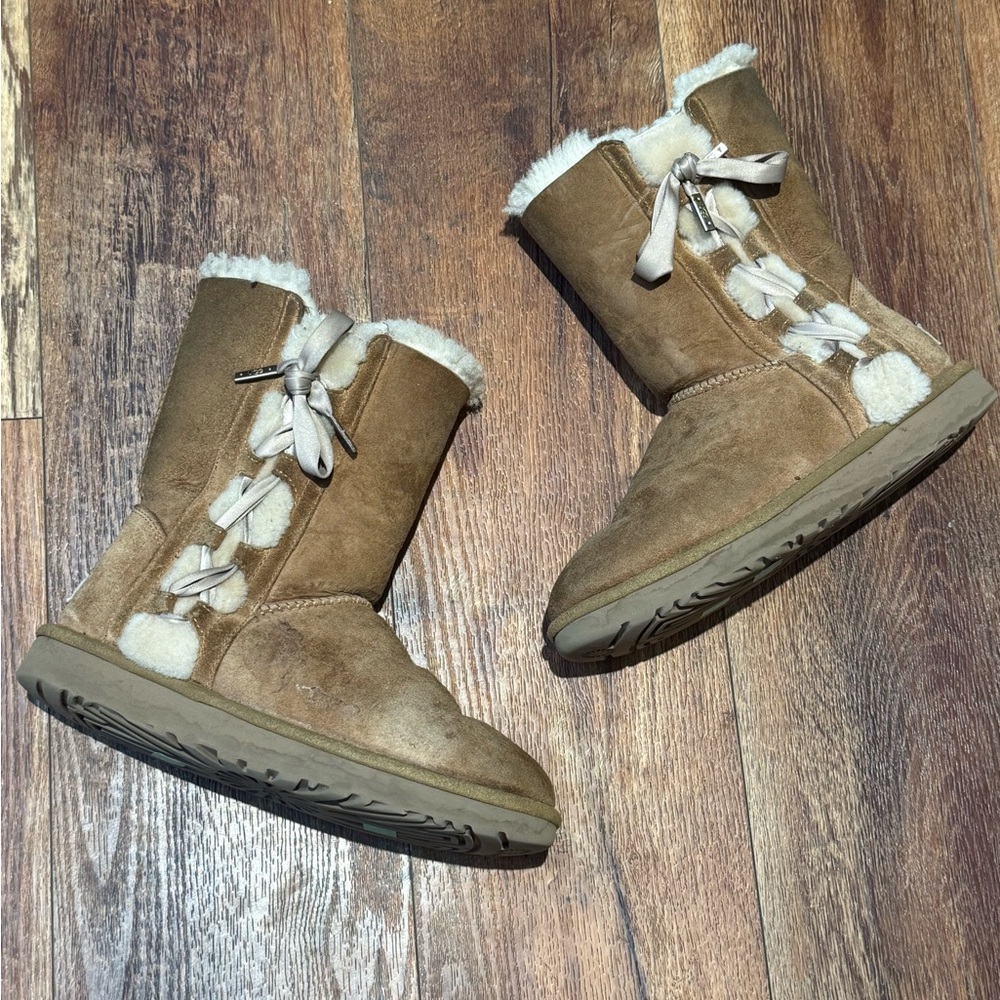 UGG Women’s Tan Winter Fur Boots